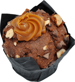 Muffin chocolat caramel