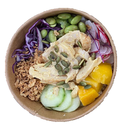 Poke Bowl Poulet Mariné