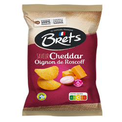 Chips Cheddar Oignon de Roscoff Brets