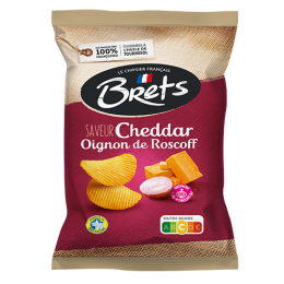 Chips Cheddar Oignon de Roscoff Brets