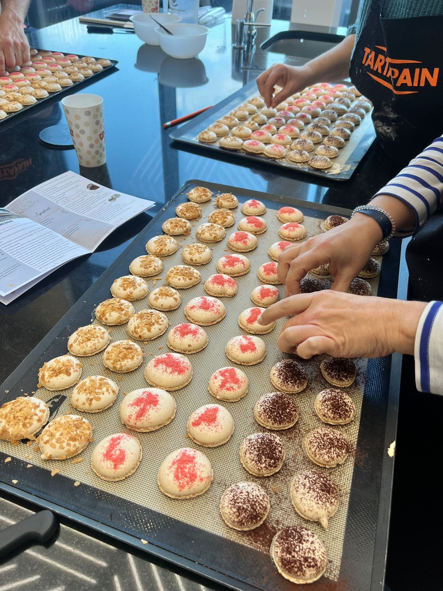 cours de patisserie saint brieuc macaron